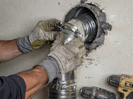 Dryer Vent Hose Installation in Streetsboro