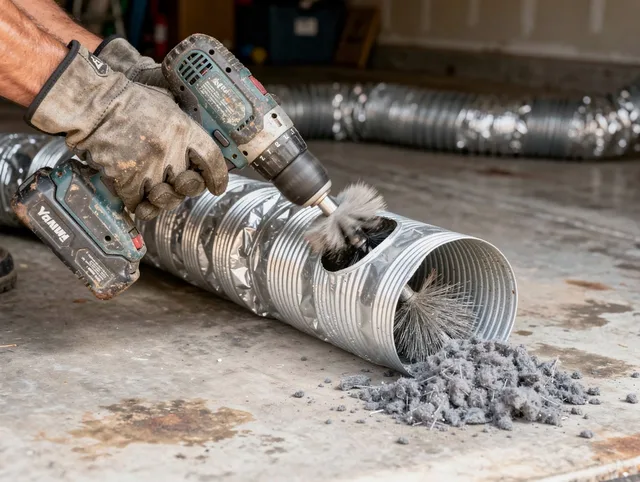 Professional duct cleaning by Streetsboro Dryer Vent Cleaning in Streetsboro