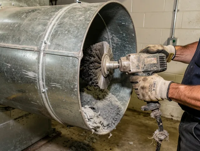 Industrial-grade dryer vent cleaning by Streetsboro Dryer Vent Cleaning in Streetsboro